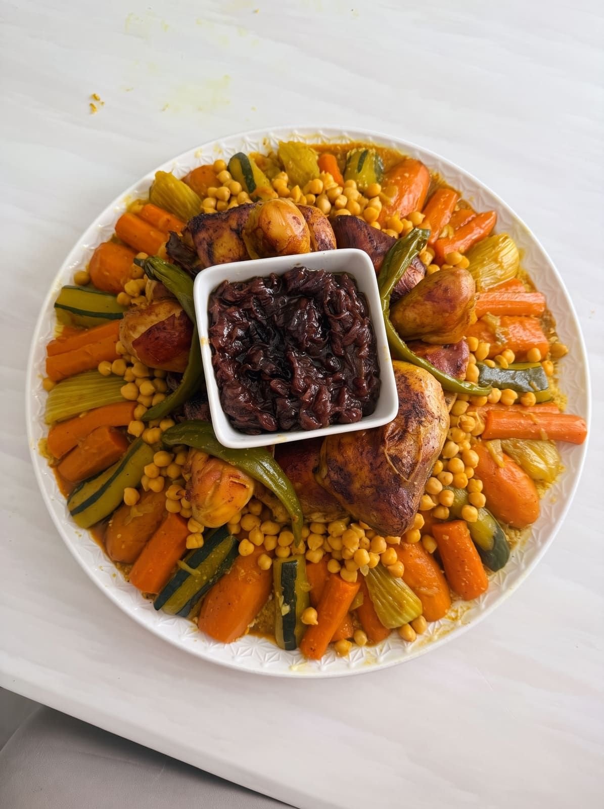 Plat préparé par Zeyneb lors d'une session