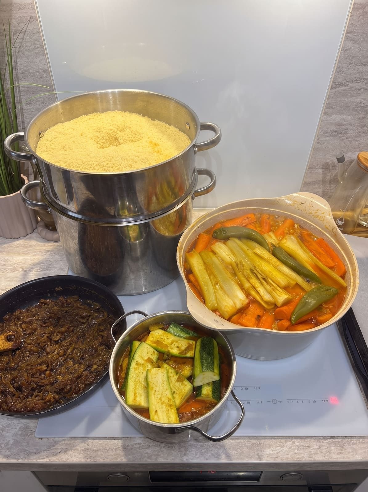 Plat préparé par Zeyneb lors d'une session